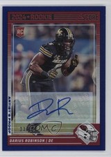 2024 Score Rookies Artist's Proof Signatures /35 Darius Robinson #326 Auto 0xi8