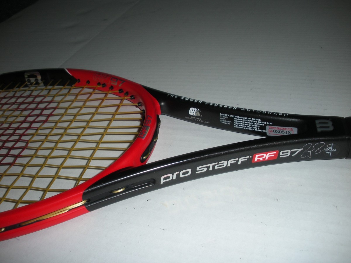 【美品】Wilson ProStaff RF97 2015 V10 フェデラー New Old Stock Wilson Pro Staff RF97 2015 Roger Federer Autograph