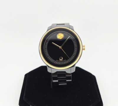 Movado Bold Verso Black Dial Ceramic Women display picture 2
