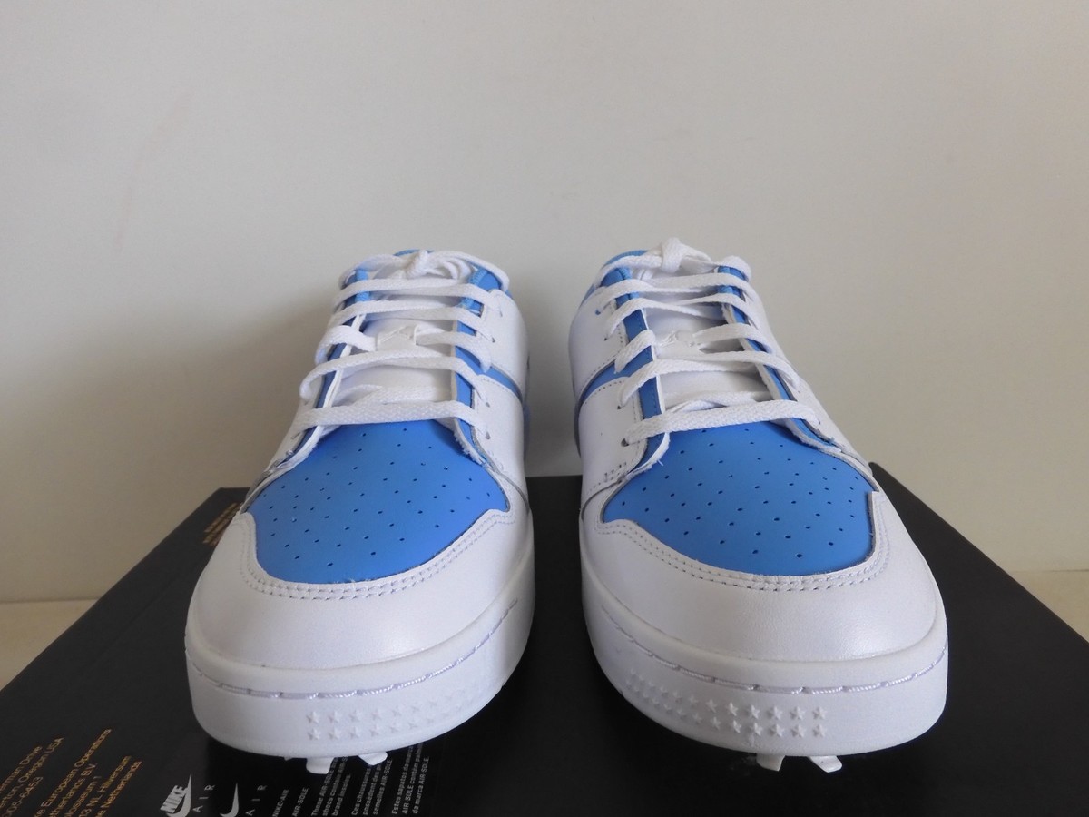 Size 10.5 Nike Air Jordan NU Retro 1 Low G Golf UNC White Blue FZ4153-101 NEW Nike Jordan Nu Retro 1 Low Golf Shoes UNC | Mercari main image 3