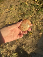 2” Sunstone Palm Stone