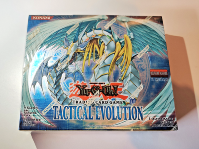 Yugioh German Tactical Evolution 1st Edition Factory Sealed Booster Box