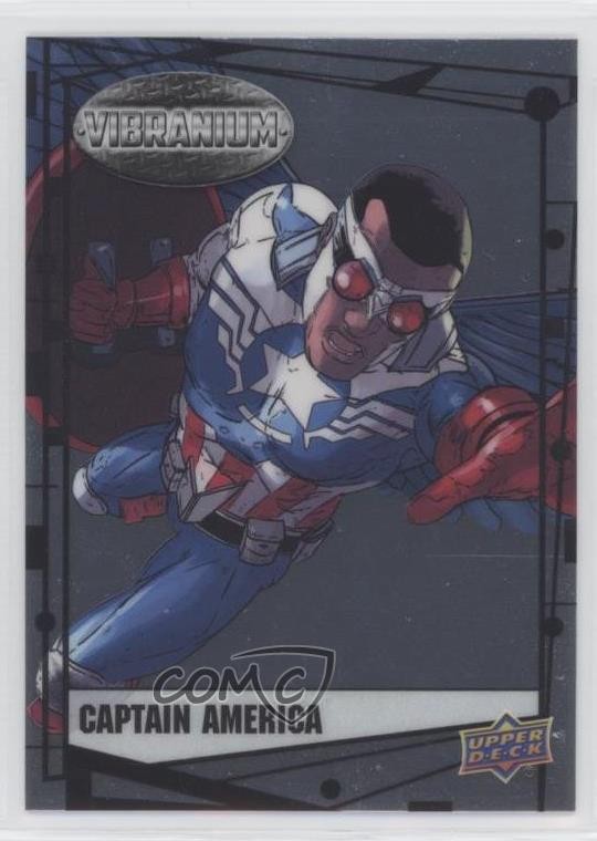2015 Upper Deck Marvel Vibranium Captain America #1 0kg8