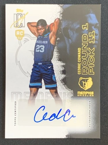 2025 Topps Signature Cedric Coward Base (RAW)