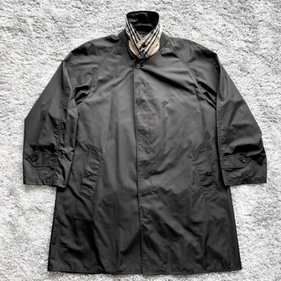 Vintage Burberry’s c100/ Balmacaan 70's] Vintage Burberry Single Raglan Balmacaan Coat C100