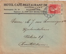 Envelop5 jul 1924 Roermond *4* (langebalk)