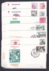 [LG80853] Belgium Nice Lot FDC First Day Covers UNG