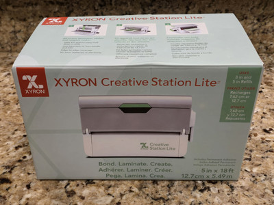 Xyron Creative Station Lite 3'' And 5'' Excellent Condition 