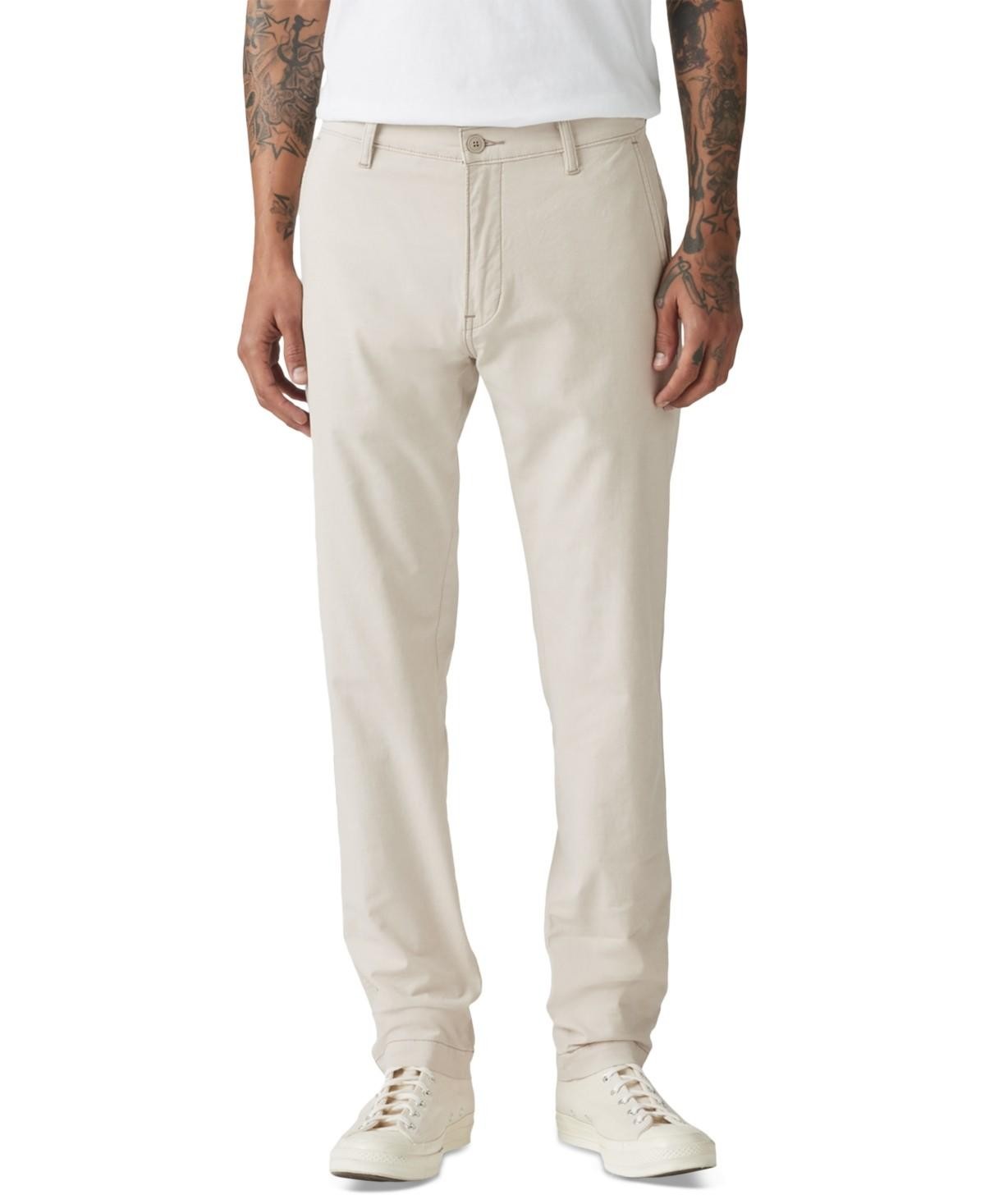 Levis Mens XX Chino Standard Taper Fit Stretch Pants Beige Size 29x30 11990₽