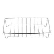 Minimalist Silver Stainless Steel Bathroom Organizer Toothbrush Toothpaste Stand
