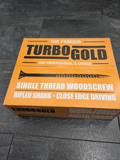 TurboGold PZ Double Countersunk Woodscrews 1400 Pack