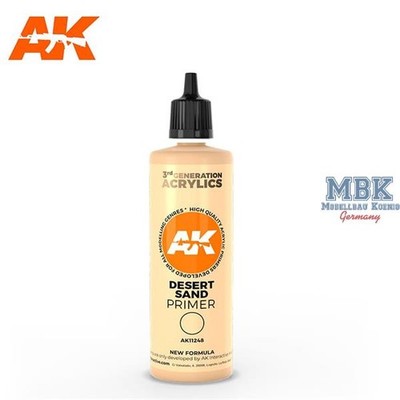 AK Interactive S.L. AK-11248 DESERT SAND SURFACE PRIMER