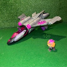 Paw Patrol The Movie Transforming Rescue Jet with Skye Mighty Pups Action Figure
