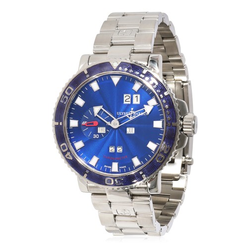 Ulysse Nardin Marine Aqua Perpetual 333-77 Men's Watch in  Stainless Steel