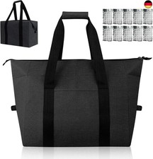 Nvseaty Kühltasche Faltbar 20L - Hält Ihre Lebensmittel Frisch und Kühl - Pe