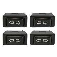 4PCS 5Pin Power Window Switch Car Universal Glass Drive Switches with Green