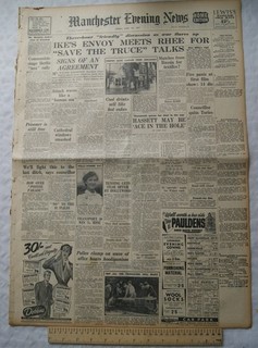 1953 Manchester Evening News No. 26 223 Ike's Envoy Meets Rhee Save teh Truce