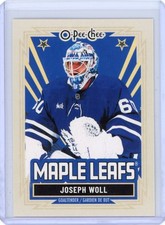 2025-26 O-Pee-Chee joseph Woll OPC Retro #215 - Toronto Maple Leafs