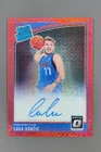 2018-19 Donruss Optic Luka Doncic Rated Rookies Signatures Red Choice RC Auto