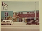 Cortez Motel Apts Ensenada Mexico Neon Sign Hotel Vintage Roadside Photo 1960s