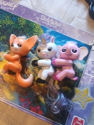WowWee Fingerlinge interaktive Mikey Gigi und Elefant