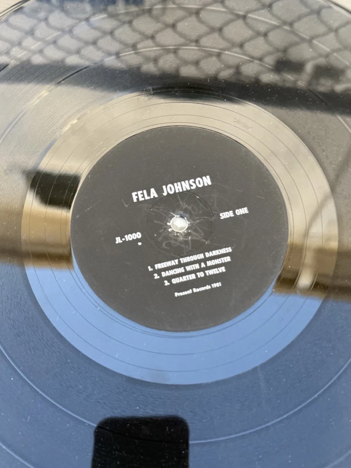 1981 No Wave Oddity EP Synthesizer FELA JOHNSON Private/ Small Label Issue! RB2 - Image 4 of 4