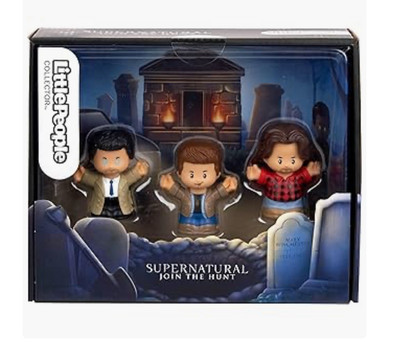 Supernatural Mattel Little People Collector Set: Sam & Dean