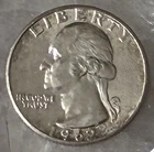 1962 P Washington 25c Quarter 90% Silver Coin Ungraded #8