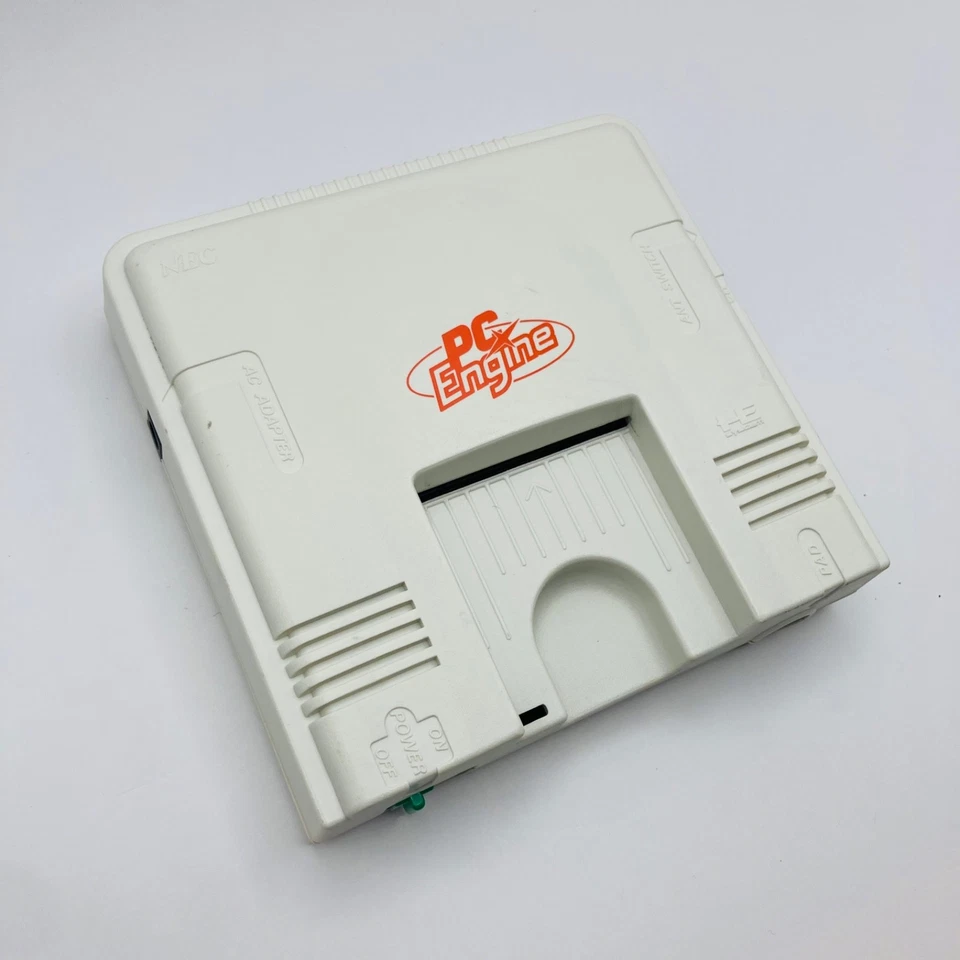 Consola de juegos NEC PC Engine - Controlador PI-TG001 blanco probado en JAPÓN Foto 4 de 4