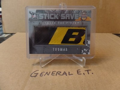 2010-11 ITG Between The Pipes #SS-18 Tim Thomas Stick Save Silver Version /24