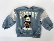 Toddler Boys Mickey Mouse Crew Neck Pullover Sweatshirt Size 2T