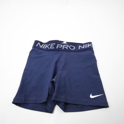  Nike Pro Compression Shorts Women's Navy Used M