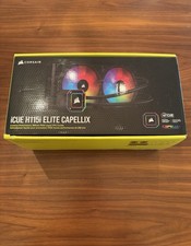 Corsair iCUE H115i ELITE CAPELLIX 280mm RGB AIO Liquid CPU Cooler