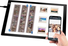 Light Box for Scanning Film Negatives and Slides - A4 Ultra-Thin Pad, USB