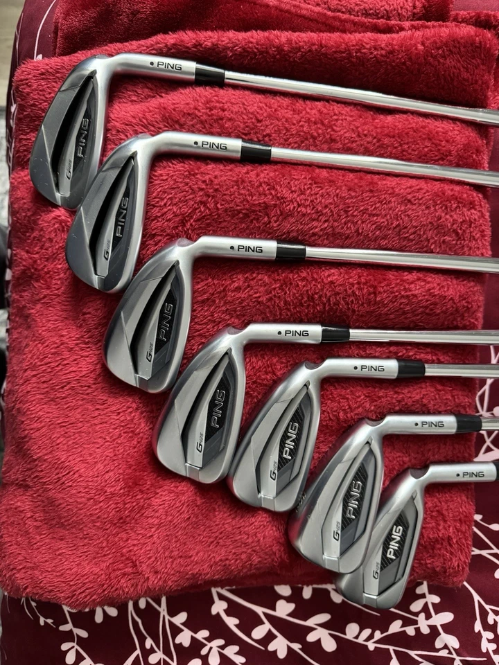 Ping G425 Black Dot Iron Set 5-PW, UW Stiff Dynamic Gold 105 S300 Excellent - Image 4 of 4