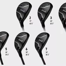 PING G440 17 20 23 30 34 Hybrid Head Only  Headcover