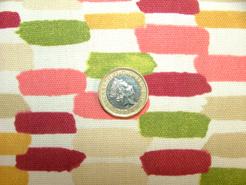 Cojín tapizado cortina tela batik bayas textiles prestigiosos de 4 metros - Imagen 7 de 8