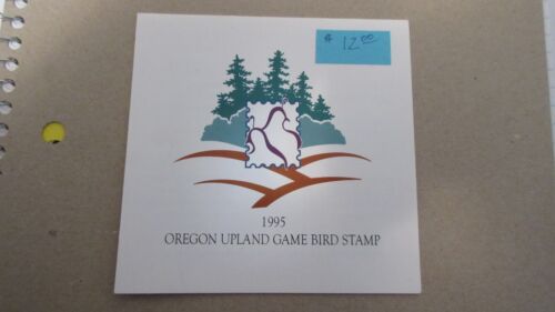 1995 Oregon Upland Game Bird Stamp - Picture 1 of 6