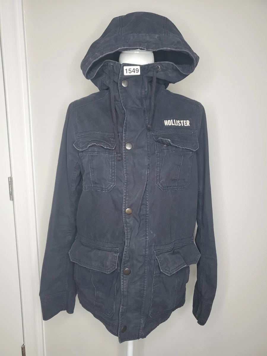 Navy blue deals hooded jacket