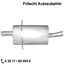 für Mercedes A-Klasse A200 2,0 Cdi W169 140Ps 103kW Mitteltopf Auspuff Anlage k*