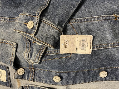 Mudd Jeansjacke Jugend Mädchen Gr. XL (16) Blau Medium Wash Denim - Bild 4 von 7