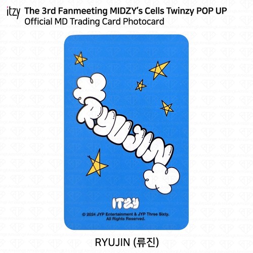 ITZY 3rd Fan Meeting 믿지의 세쏬들 MIDZY's Cells TWINZY POP UP STORE MD Trading Card - Bild 70 von 124