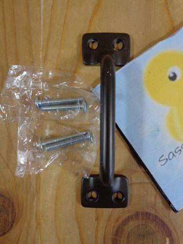 SCHUBLADENZUG EINTEILIG dunkelbraun Nickel Schrankgriff - Bild 1 von 3