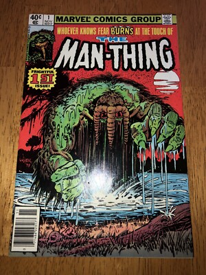 Man-Thing V2 1 Newsstand High Grade Origin Retold A763 | eBay