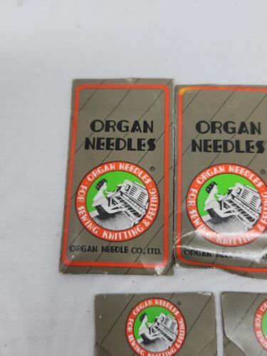 70 75/11 SHARP ORGAN FLAT SHANK 15X1 HAX1 130/705 HOME SEWING MACHINE NEEDLES - Picture 3 of 4