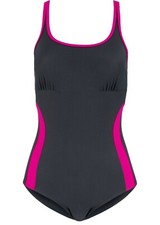 FORMBADEANZUG NEU Gr. 38 40 42 44 46 48 50  SHAPE BADEANZUG EINTEILER ANTHRAZIT