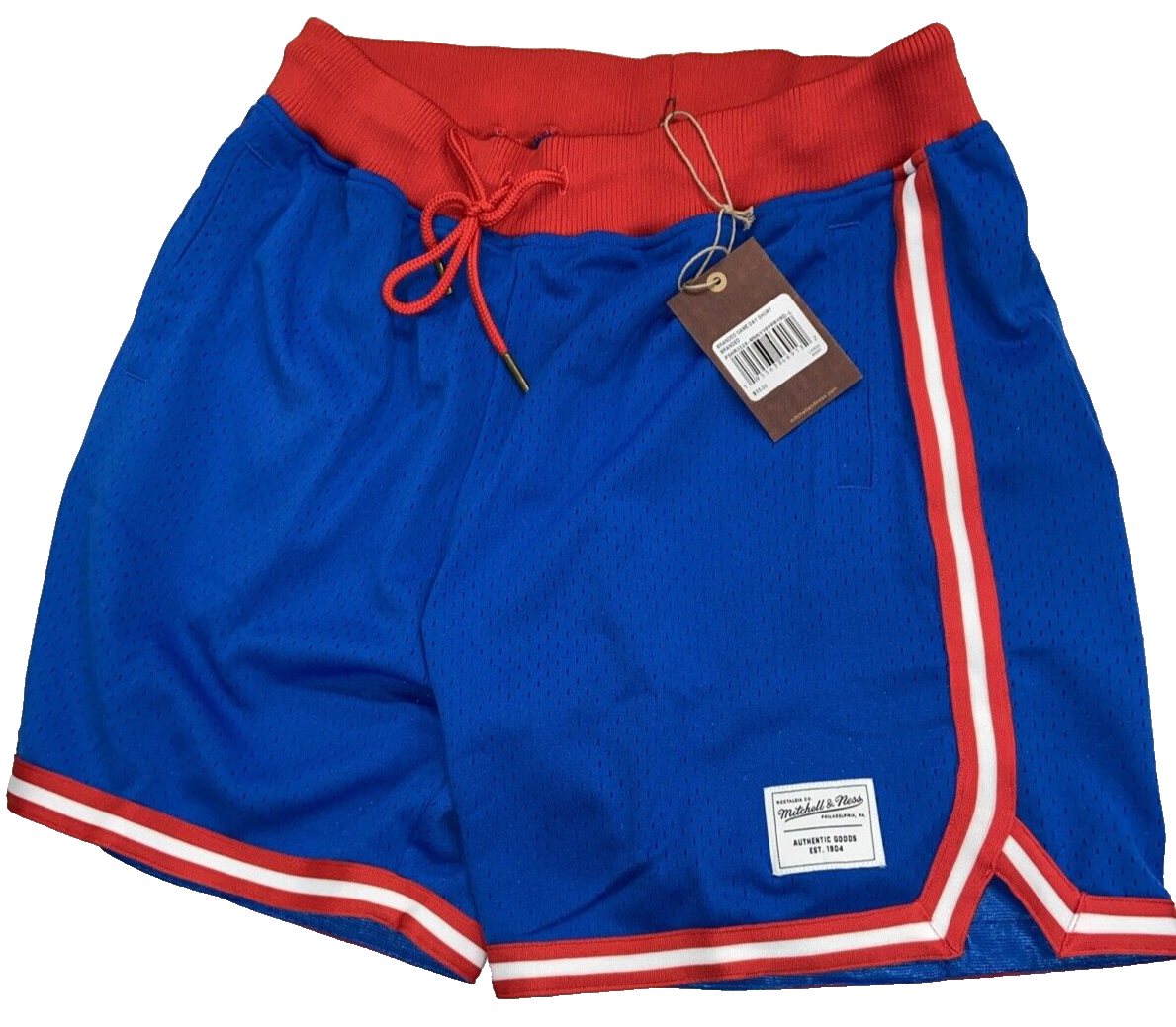 Mitchell Ness Shorts Mens Large Gameday Blue Basketball | eBay