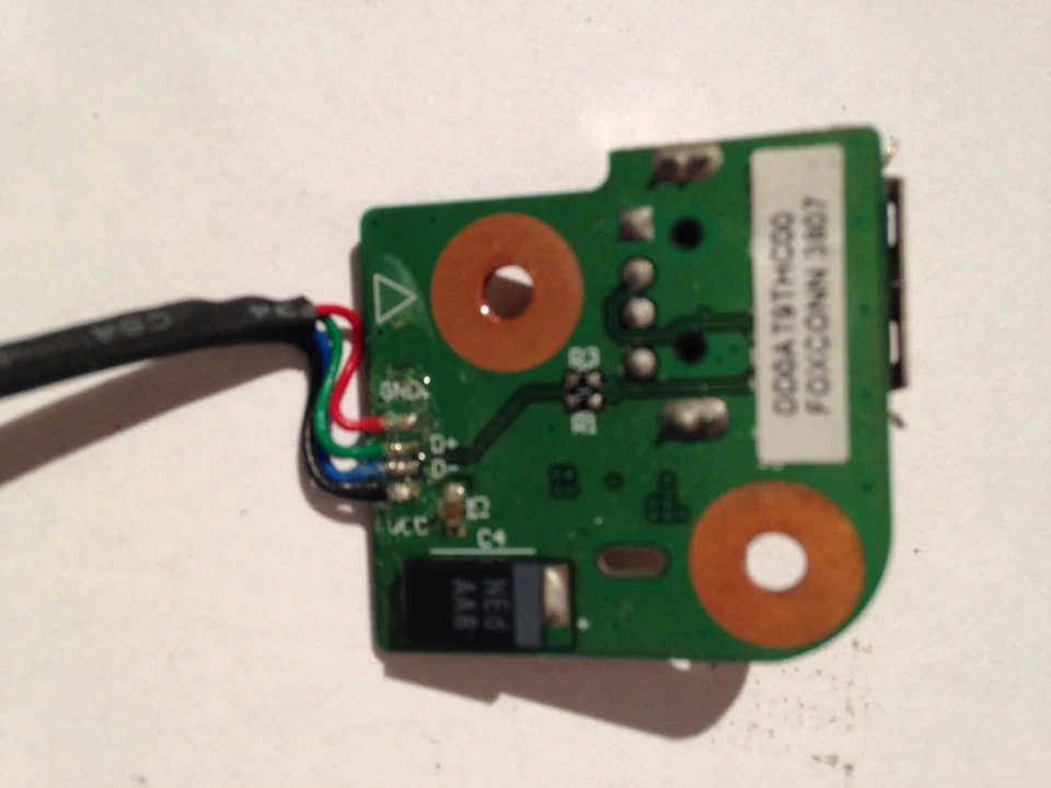 Module USB FOXCONN DD0AT9THC00 pièce pc portable HP PAVILION DV9000 DV9500 - Photo 2/4