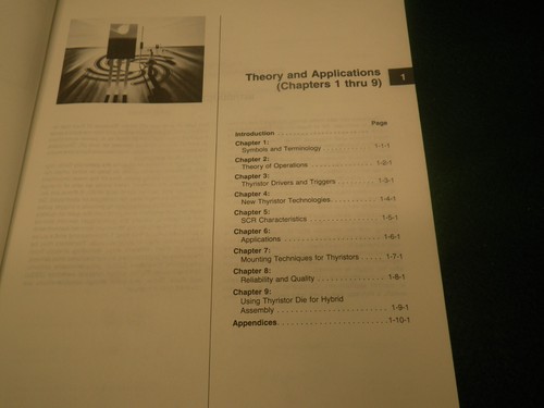 Vintage Motorola Inc. Thyristor Device Data 1985 Catalog/manual - Picture 11 of 13