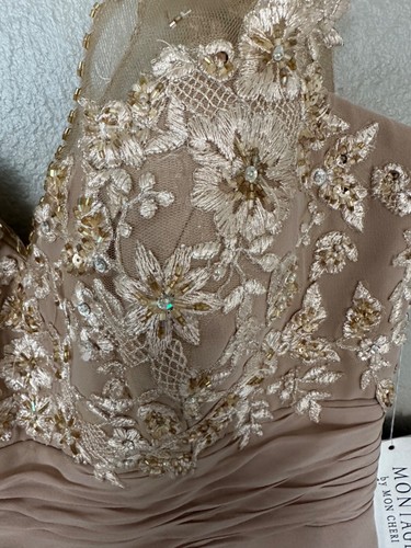 Vestido Madre de la Novia Montage By Mon Cheri 212952 Champagne PROM 6/8 - Imagen 20 de 20